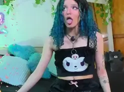 Bluedarkelf888  live sex cam
