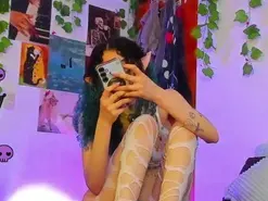 Bluedarkelf888  live sex cam