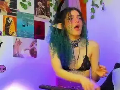 Bluedarkelf888  live sex cam
