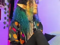 Bluedarkelf888  live sex cam