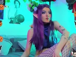 Bluedarkelf888  live sex cam