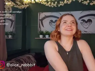AliceRabbit  live sex cam