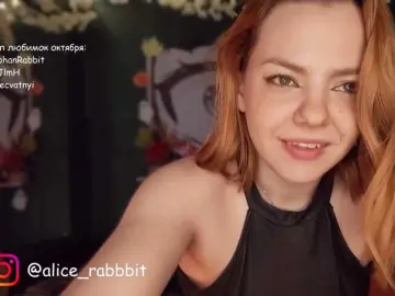 AliceRabbit  live sex cam