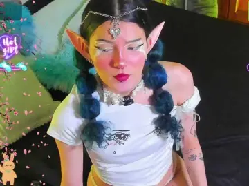 Bluedarkelf888  live sex cam