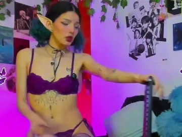 Bluedarkelf888  live sex cam