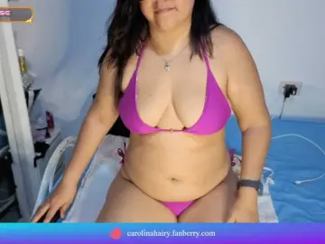 Carolinahairy  live sex cam
