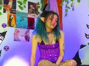 Bluedarkelf888  live sex cam