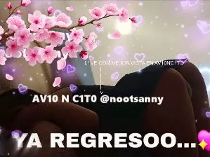 Nootsanny  live sex cam