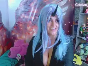 Crisatinablue  live sex cam