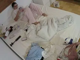 Voyeurcam-julmodels-greybed-1  live sex cam