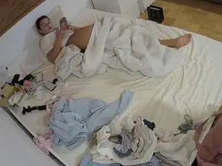 Voyeurcam-julmodels-greybed-1  live sex cam