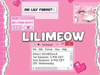 Lilimeoww  live sex cam