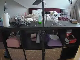 Voyeurcam-julmodels-whitebed-6  live sex cam