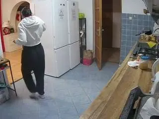 Voyeurcam-julmodels-kitchen  live sex cam