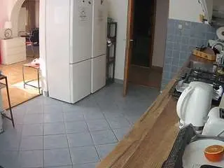 Voyeurcam-julmodels-kitchen  live sex cam