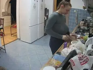 Voyeurcam-julmodels-kitchen  live sex cam