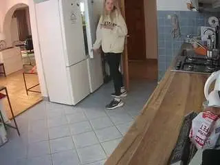 Voyeurcam-julmodels-kitchen  live sex cam