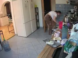 Voyeurcam-julmodels-kitchen  live sex cam