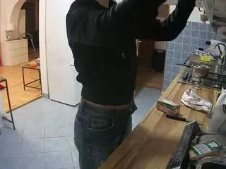 Voyeurcam-julmodels-kitchen  live sex cam