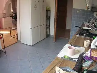 Voyeurcam-julmodels-kitchen  live sex cam