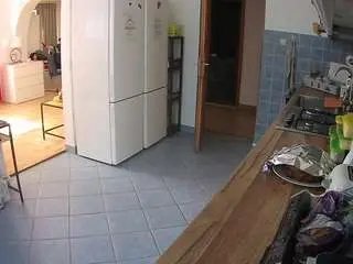 Voyeurcam-julmodels-kitchen  live sex cam