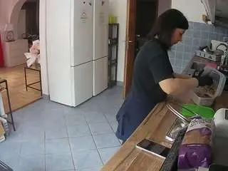 Voyeurcam-julmodels-kitchen  live sex cam