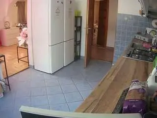 Voyeurcam-julmodels-kitchen  live sex cam
