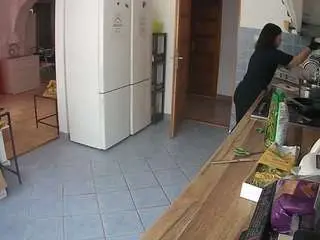 Voyeurcam-julmodels-kitchen  live sex cam