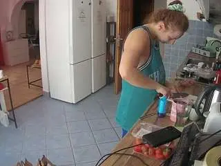 Voyeurcam-julmodels-kitchen  live sex cam