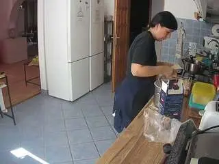 Voyeurcam-julmodels-kitchen  live sex cam