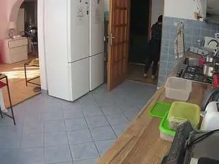 Voyeurcam-julmodels-kitchen  live sex cam