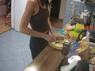 Voyeurcam-julmodels-kitchen  live sex cam
