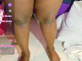 Black-pussydoll  live sex cam