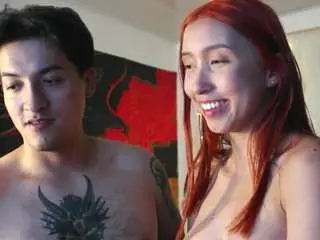 Roseandviktor  live sex cam