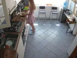 Voyeurcam-julmodels-kitchen-2  live sex cam
