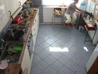 Voyeurcam-julmodels-kitchen-2  live sex cam