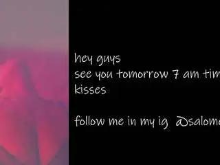 Salomestorm  live sex cam