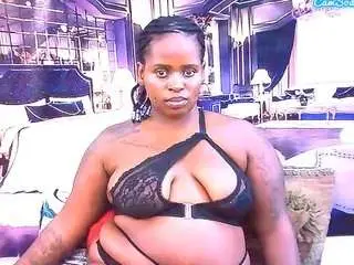 Ebonynakedqueen  live sex cam