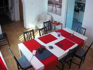 Voyeurcam-julmodels-dining  live sex cam