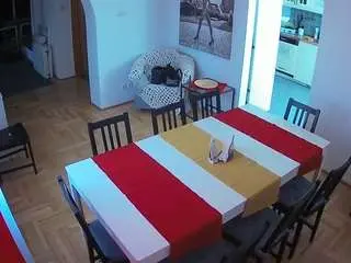 Voyeurcam-julmodels-dining  live sex cam
