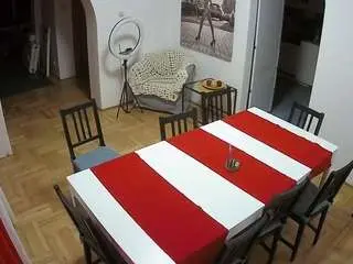 Voyeurcam-julmodels-dining  live sex cam