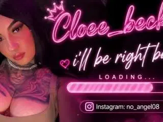 Cloeebeckam  live sex cam