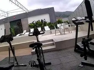 Voyeurcam-casa-salsa-gym-bike  live sex cam