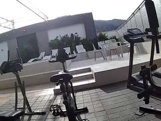 Voyeurcam-casa-salsa-gym-bike  live sex cam