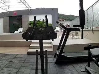 Voyeurcam-casa-salsa-gym-bike  live sex cam