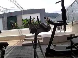 Voyeurcam-casa-salsa-gym-bike  live sex cam