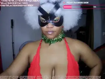 Blacksirenqueen  live sex cam