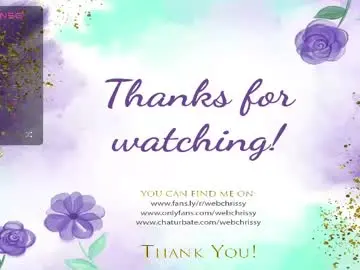 Webchrissy  live sex cam