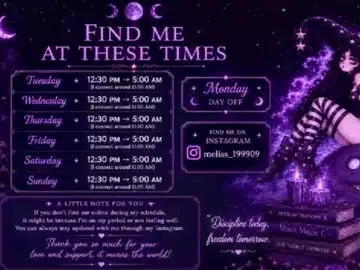 Meliss1  live sex cam
