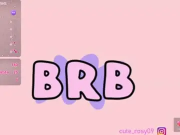 Cute_rosy  live sex cam